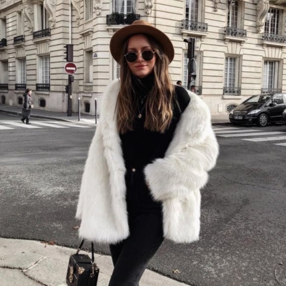 Vegan Wool Firm Wide Brim Classy Fedora Hat Trim - Picture 12 of 16